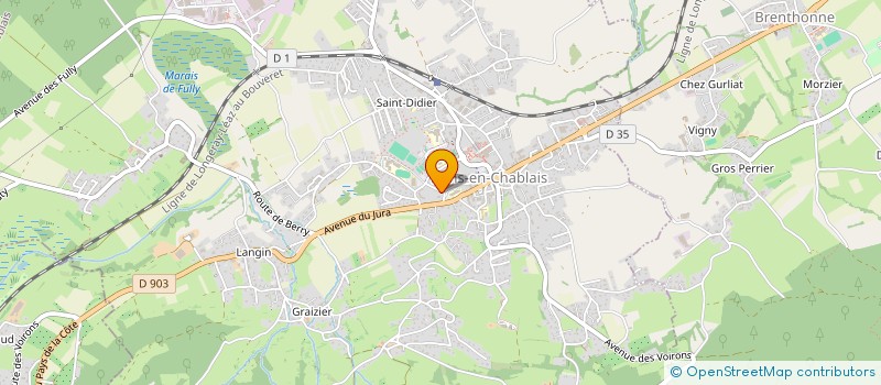 localisation de l'entreprise 923 028 906 à SAINT-MAUR