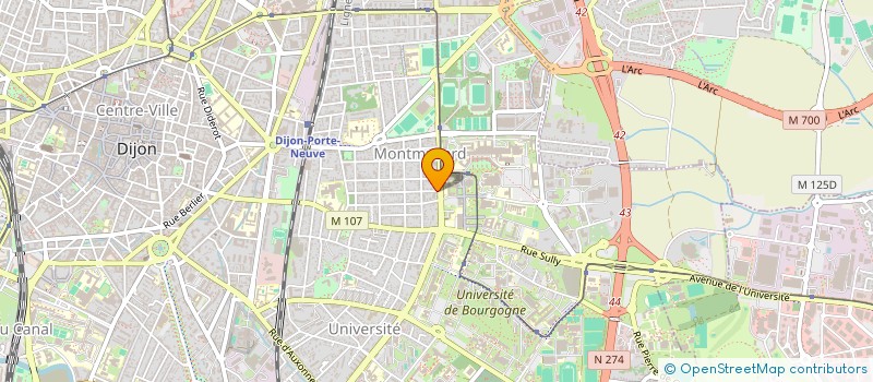 localisation de l'entreprise 923 035 398  à DIJON