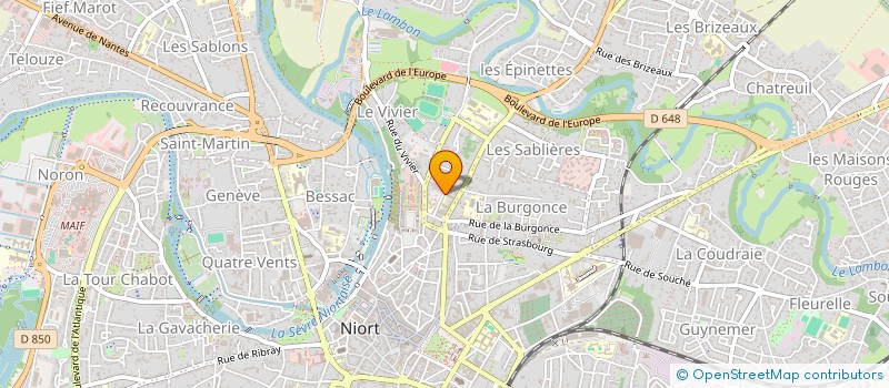 localisation de l'entreprise 923 053 946   NIORT