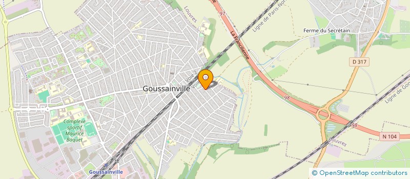 localisation de l'entreprise 923 055 412   ARNOUVILLE