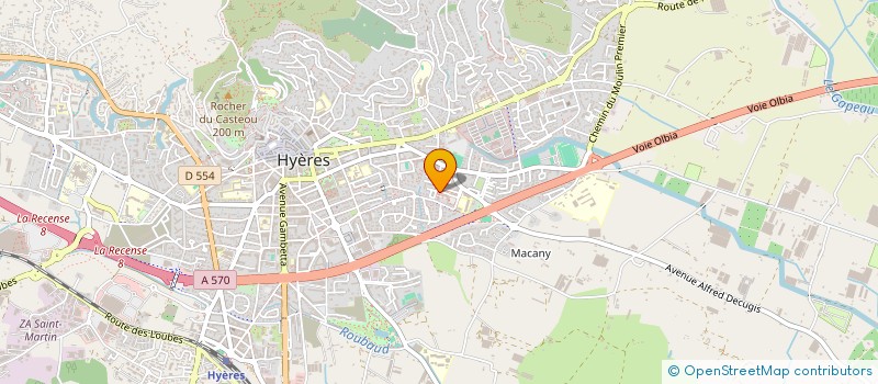 localisation de l'entreprise 923 066 211  à HYERES