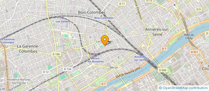 localisation de l'entreprise 923 069 496 à ASNIERES-SUR-SEINE