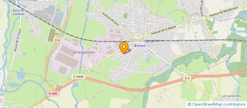 localisation de l'entreprise 923 074 108   SAINT-ETIENNE