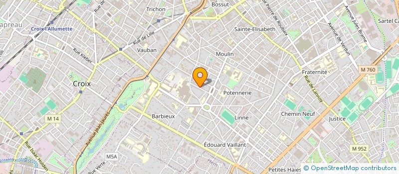 localisation de l'entreprise 923 075 428  à LA MADELEINE