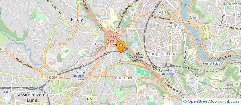 localisation de l'entreprise 923 076 665   LYON