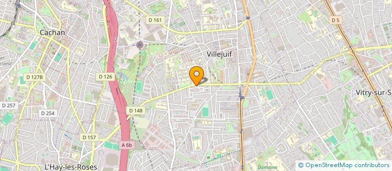 localisation de l'entreprise 923 077 796   VILLEJUIF