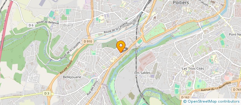 localisation de l'entreprise 923 082 937   POITIERS