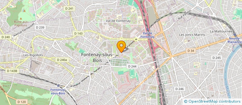 localisation de l'entreprise 923 083 257  à SAINT-MAUR-DES-FOSSES