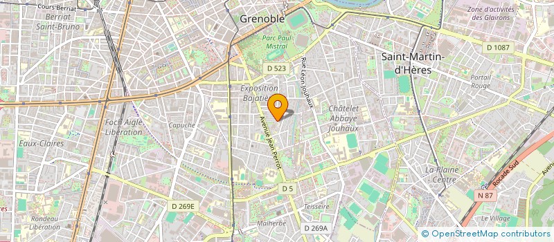 localisation de l'entreprise 923 084 412  à GRENOBLE