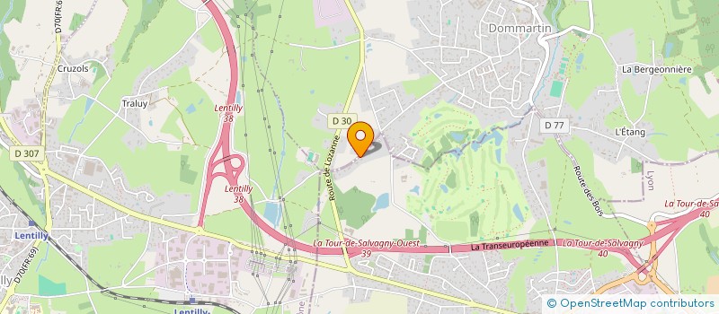 localisation de l'entreprise 923 102 107   LA TOUR-DE-SALVAGNY