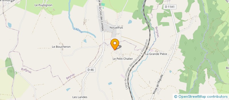localisation de l'entreprise 923 105 449 à BURGNAC