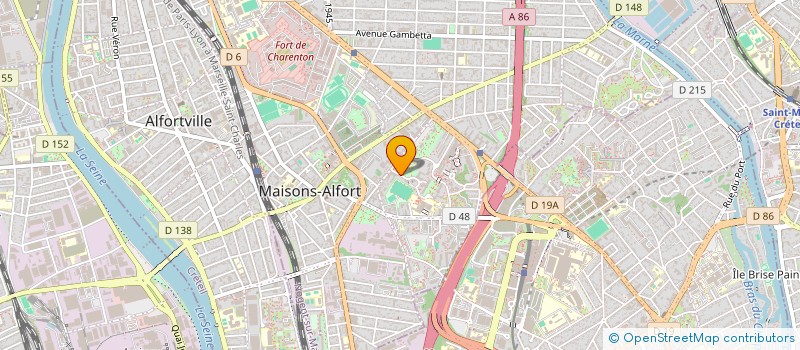 localisation de l'entreprise 923 117 006   MAISONS-ALFORT