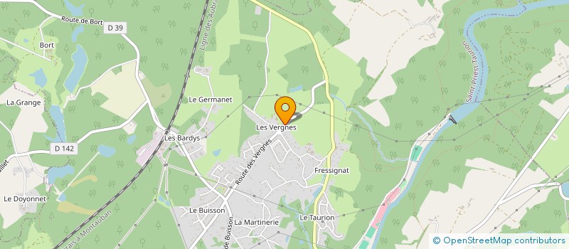 localisation de l'entreprise 923 117 428   SAINT-PRIEST-TAURION