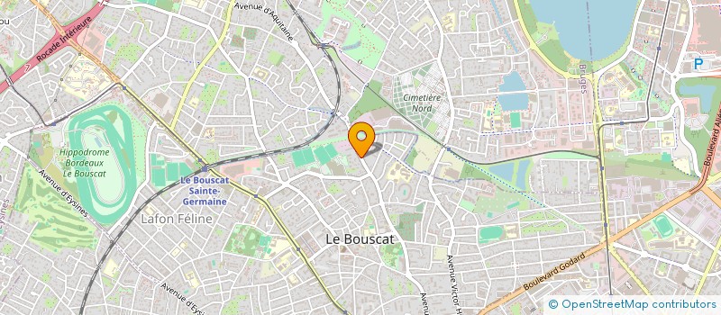 localisation de l'entreprise 923 119 432   LE BOUSCAT