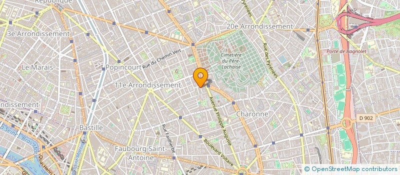 localisation de l'entreprise 923 145 189 à PESSAC