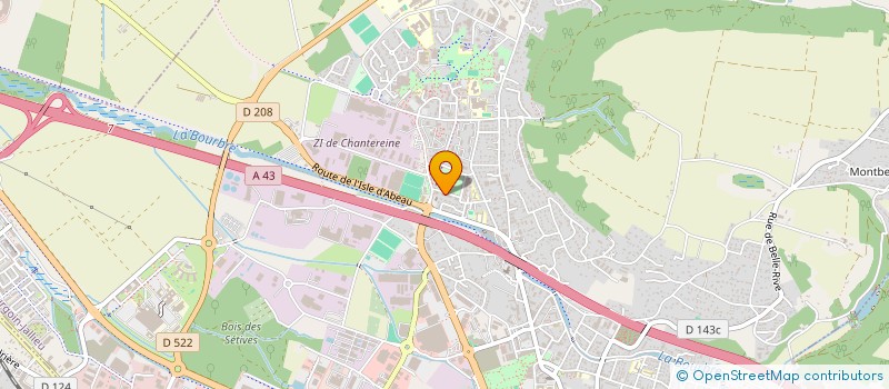 localisation de l'entreprise 923 158 836   BOURGOIN-JALLIEU