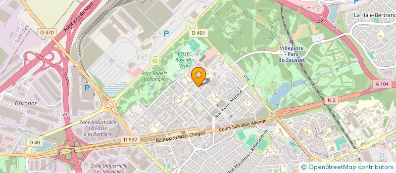 localisation de l'entreprise 923 165 401   AULNAY-SOUS-BOIS