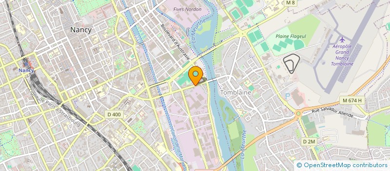 localisation de l'entreprise 923 179 063   NANCY