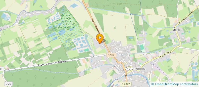 localisation de l'entreprise 923 192 017   MARCHIENNES