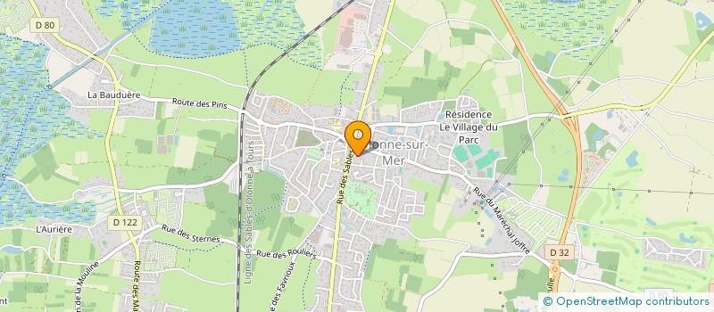 localisation de l'entreprise 923 205 512  à LES SABLES D'OLONNE