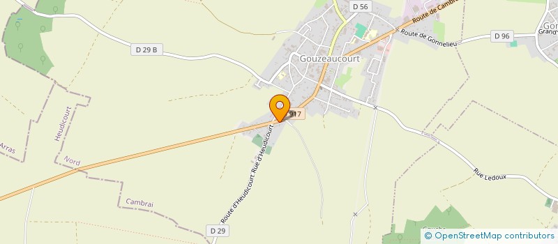 localisation de l'entreprise 923 208 607  à CAMBRAI