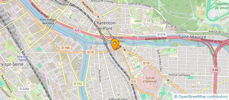 localisation de l'entreprise 923 217 491 à MAISONS-ALFORT