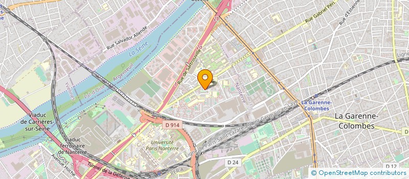 localisation de l'entreprise 923 249 577   NANTERRE