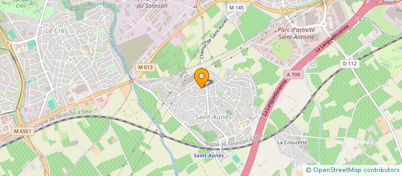 localisation de l'entreprise 923 252 597   SAINT-AUNES