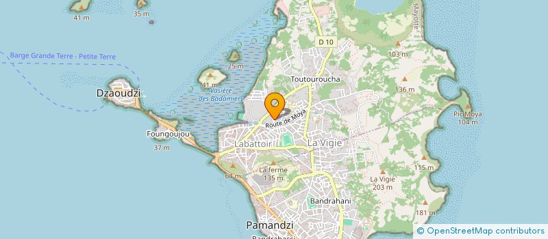 localisation de l'entreprise 923 253 496 à DZAOUDZI
