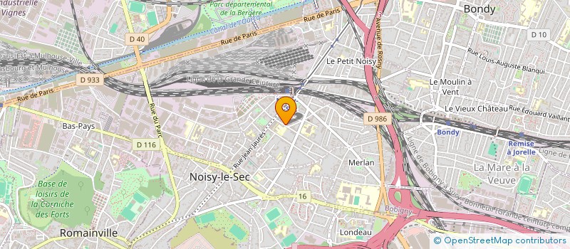 localisation de l'entreprise 923 264 931 à NOISY-LE-SEC