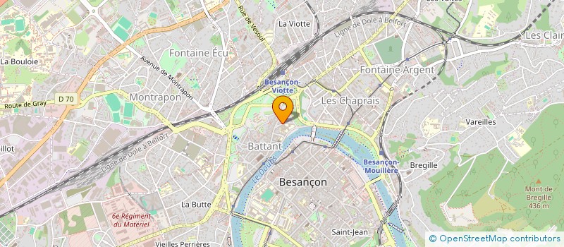 localisation de l'entreprise 923 265 532   BESANCON