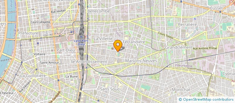 localisation de l'entreprise 923 269 328   LYON