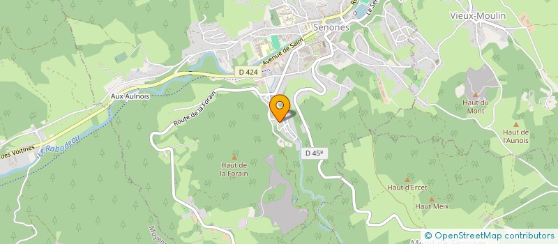 localisation de l'entreprise 923 273 056   SENONES