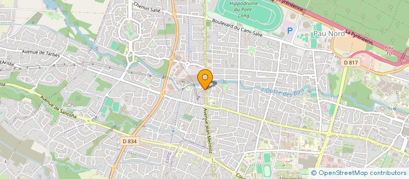 localisation de l'entreprise 923 307 276  à PAU