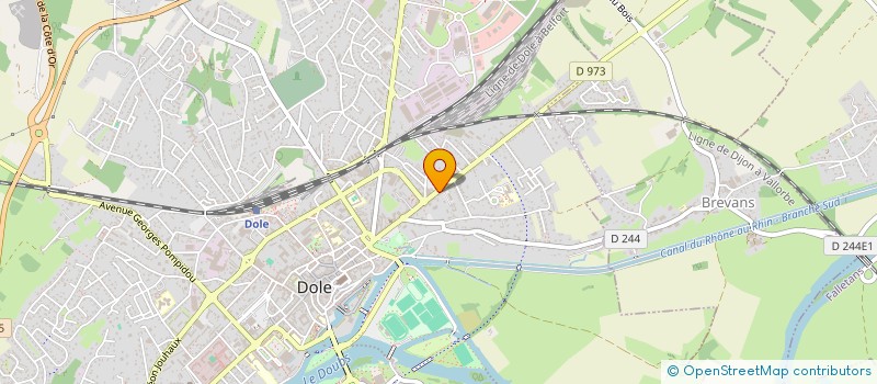 localisation de l'entreprise 923 330 088  à DOLE