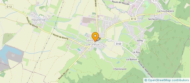 localisation de l'entreprise 923 333 439   SAINT-JEAN-LE-VIEUX