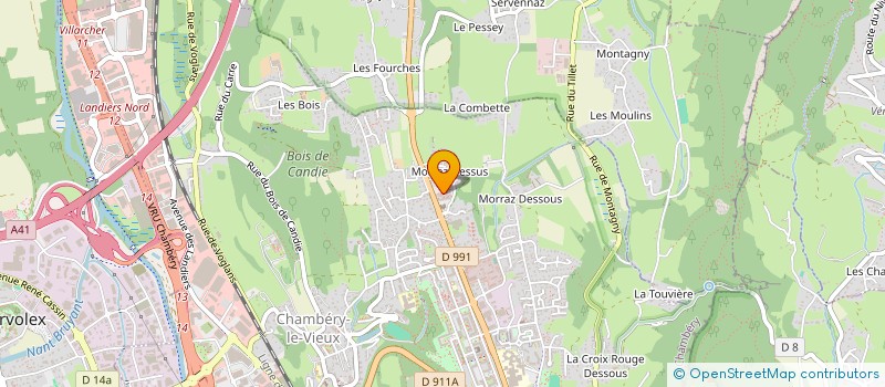 localisation de l'entreprise 923 335 533   CHAMBERY