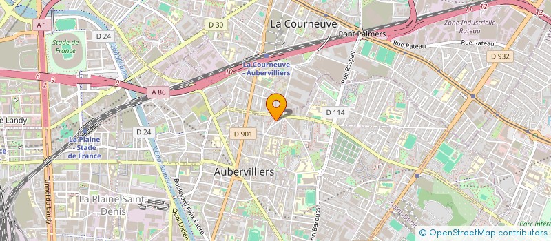 localisation de l'entreprise 923 357 354  à CLICHY