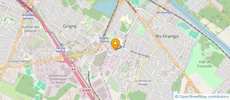 localisation de l'entreprise 923 373 930 à RIS-ORANGIS