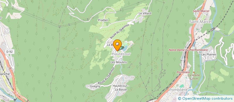 localisation de l'entreprise 923 408 082   HAUTECOUR