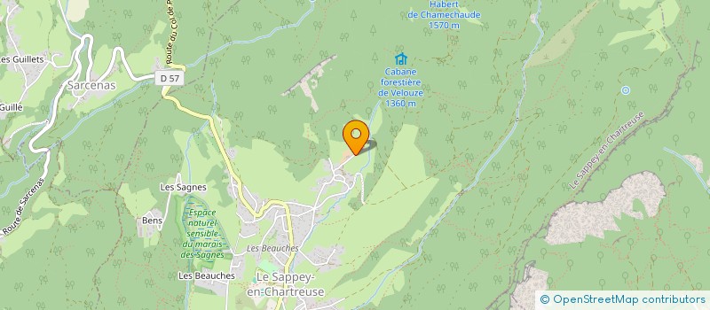 localisation de l'entreprise 923 409 619   LE SAPPEY-EN-CHARTREUSE