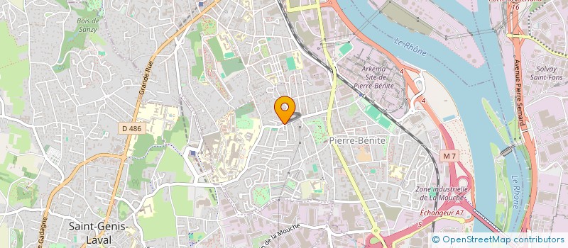 localisation de l'entreprise 923 420 392   OULLINS-PIERRE-BENITE