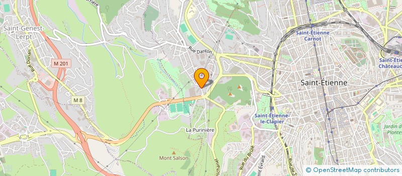 localisation de l'entreprise 923 430 979  à SAINT-ETIENNE