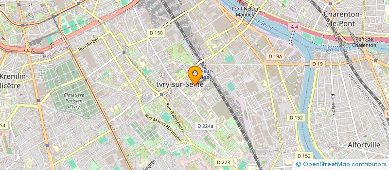 localisation de l'entreprise 923 434 484   IVRY-SUR-SEINE