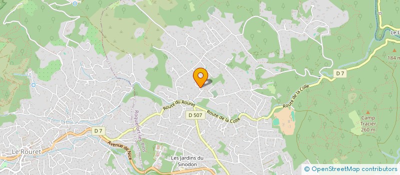 localisation de l'entreprise 923 440 432   ROQUEFORT-LES-PINS