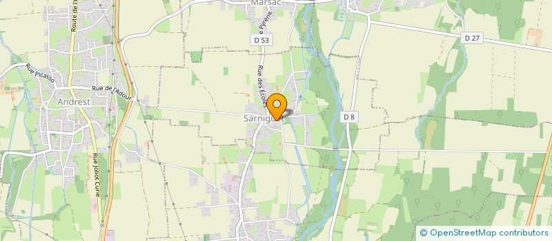 localisation de l'entreprise 923 445 126 à SARNIGUET