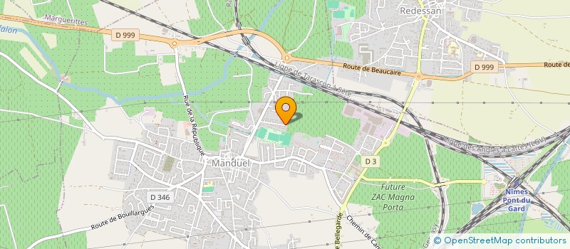 localisation de l'entreprise 923 455 828   REDESSAN