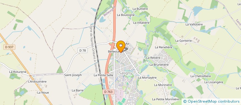 localisation de l'entreprise 923 467 914  à MONTAIGU-VENDEE
