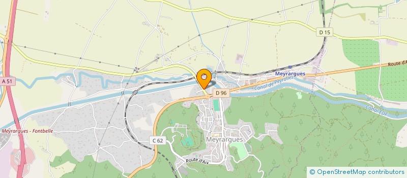 localisation de l'entreprise 923 470 199   MEYRARGUES