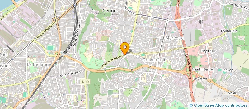 localisation de l'entreprise 923 476 725   MONTBERON